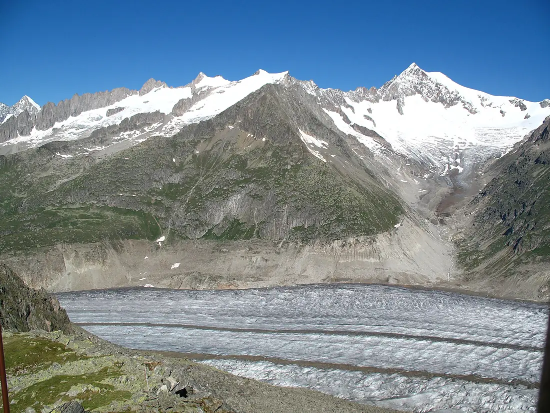 3624 - Aletschgletscher und Aletschhorn viewed from Eggishorn