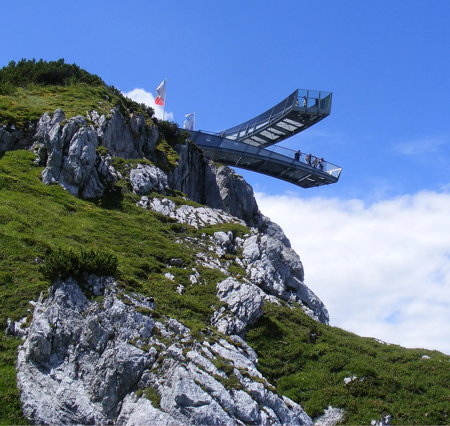 Alpspix von unten
