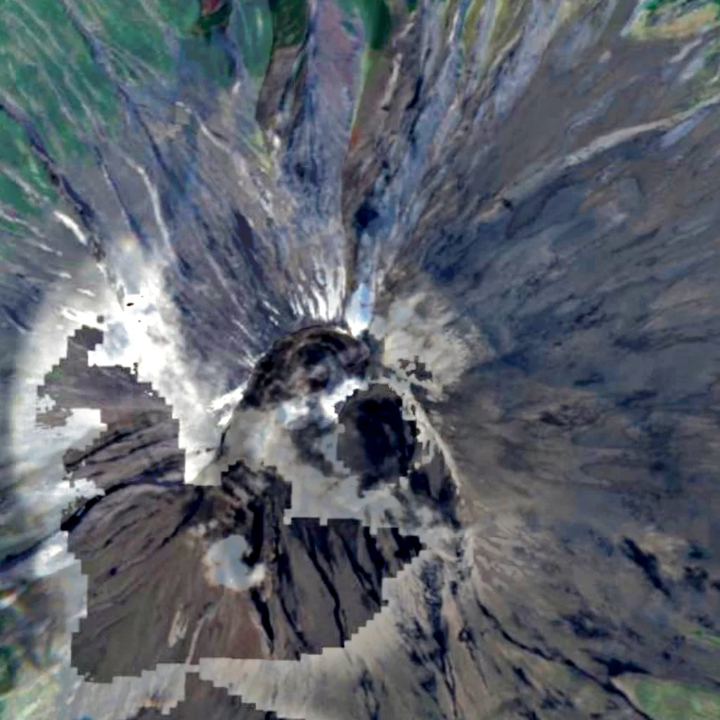Atlasov Island seen from above (Sentinel-2)