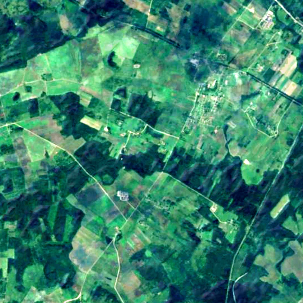 Aukštojas vu d'en haut (Sentinel-2)