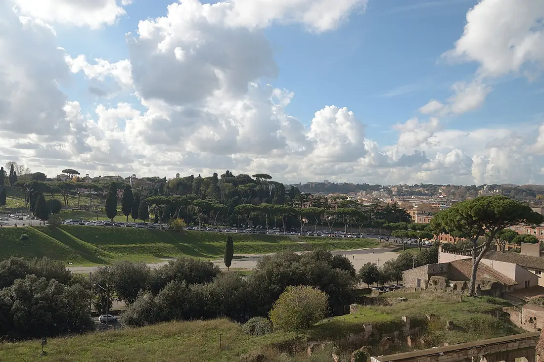Circus Maximus seen from Palatine hill