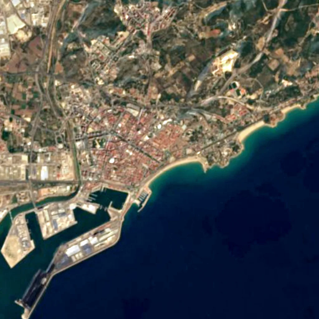 Balcó del Mediterrani visto desde arriba (Sentinel-2)
