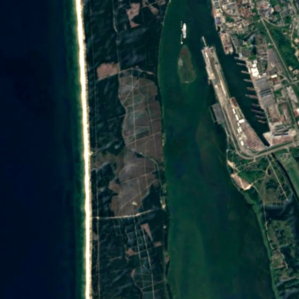 Bear's Head viewing platform seen from above (Sentinel-2)