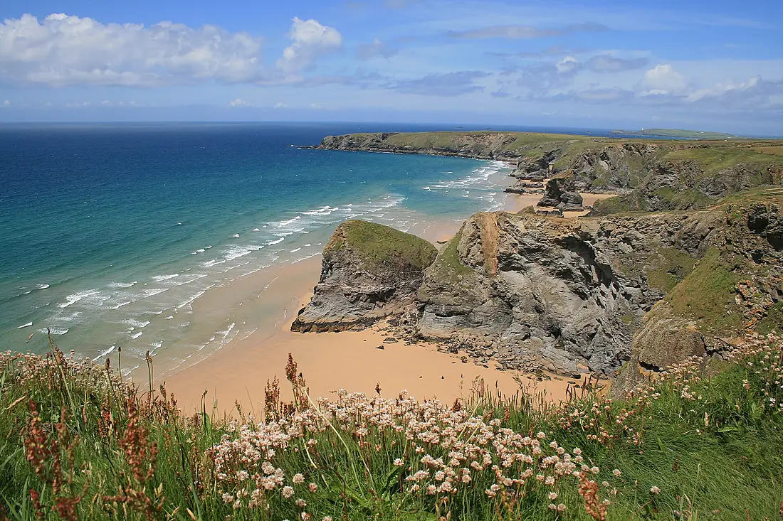 Bedruthan Cornwall UK June 2007
