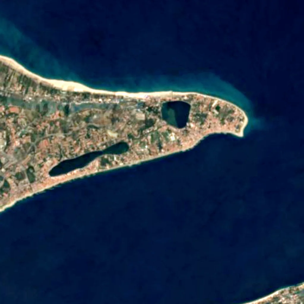 Belvedere dello Stretto seen from above (Sentinel-2)