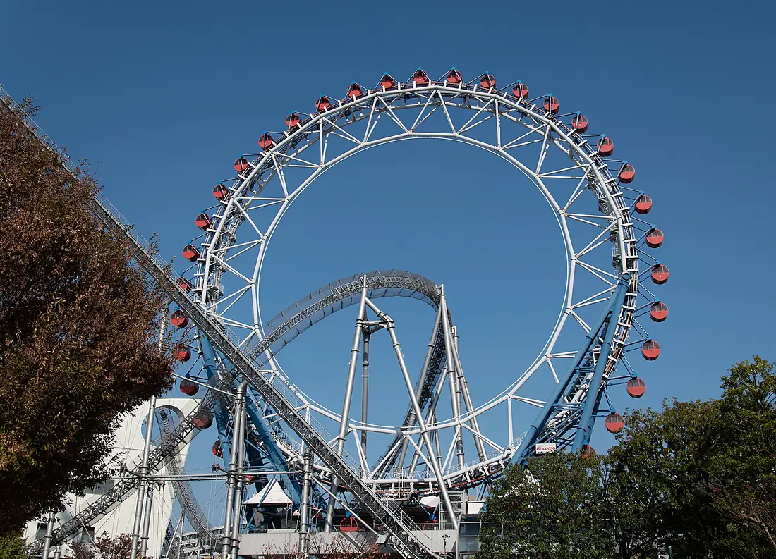 Big O Ferris Wheel, Tokyo Dome City - Nov 27, 2018