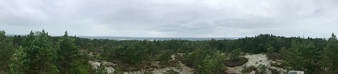 Björnerödspiggen panorama 2017