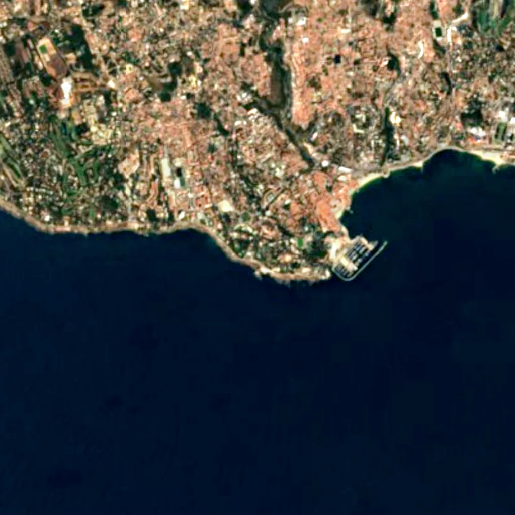Boca do Inferno seen from above (Sentinel-2)
