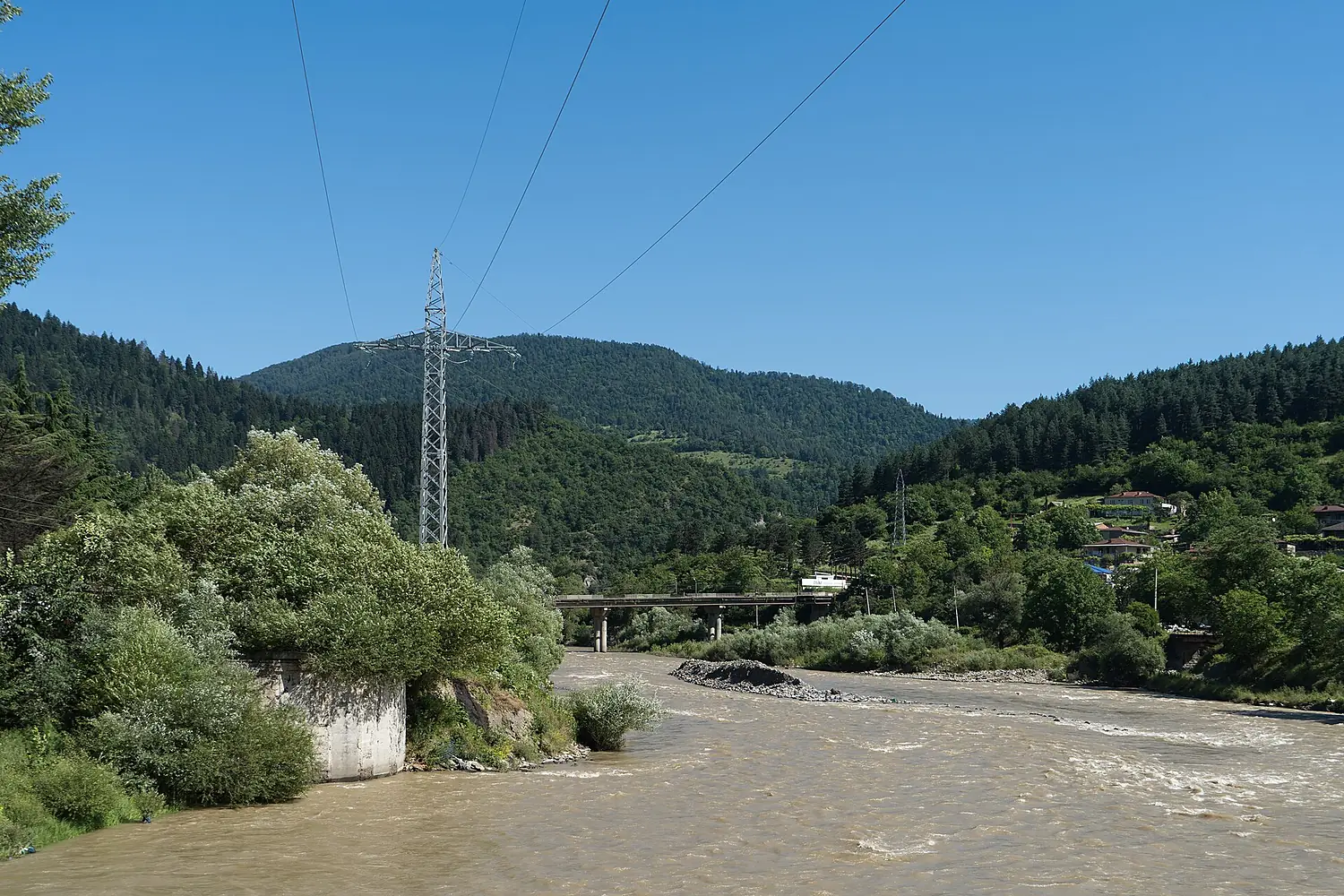 Kura River in Kvibisi 2023-06-28-2