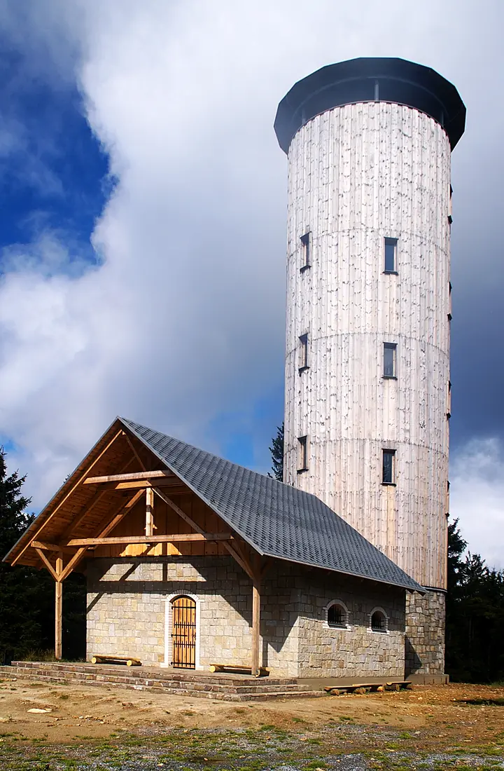 Borůvková hora (JE), rozhledna