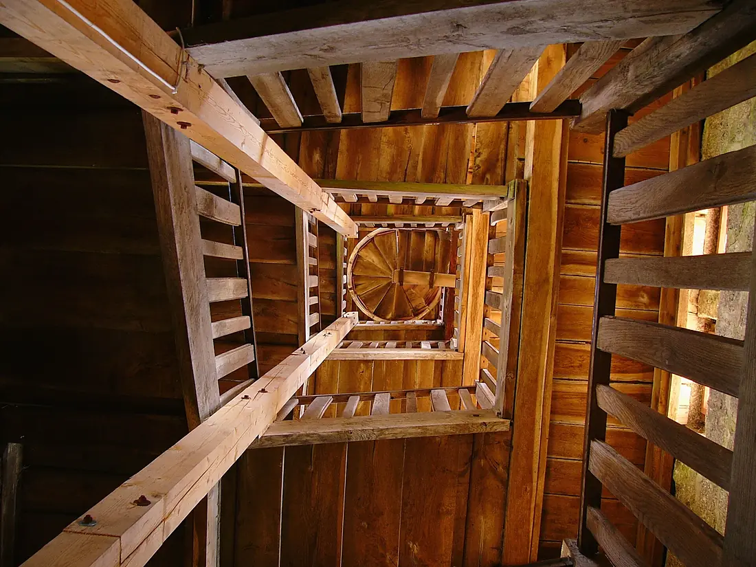 Bramberk - schodiste