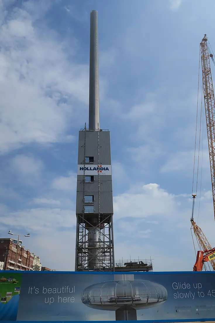 I360 Brighton - construction