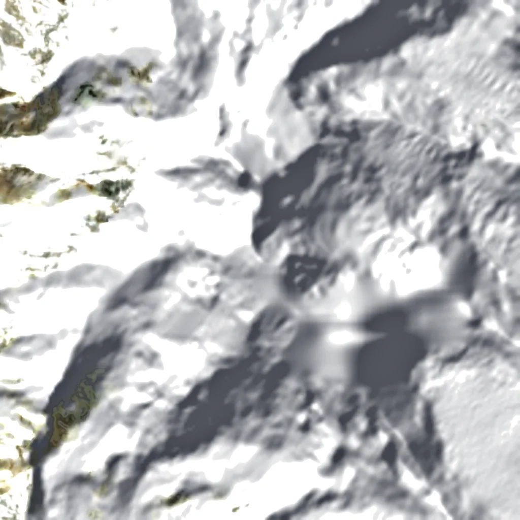 Broad Peak seen from above (Sentinel-2)