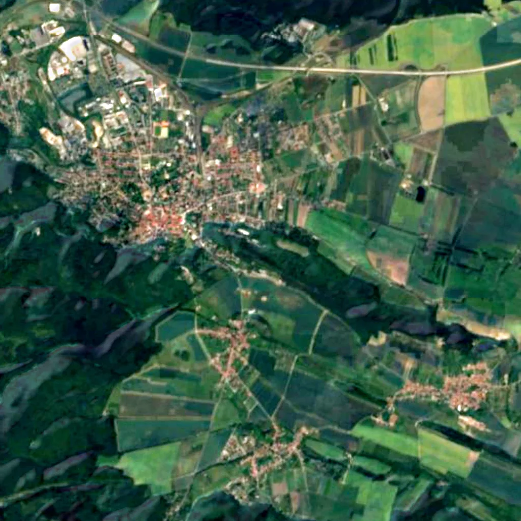 Brockenblick seen from above (Sentinel-2)