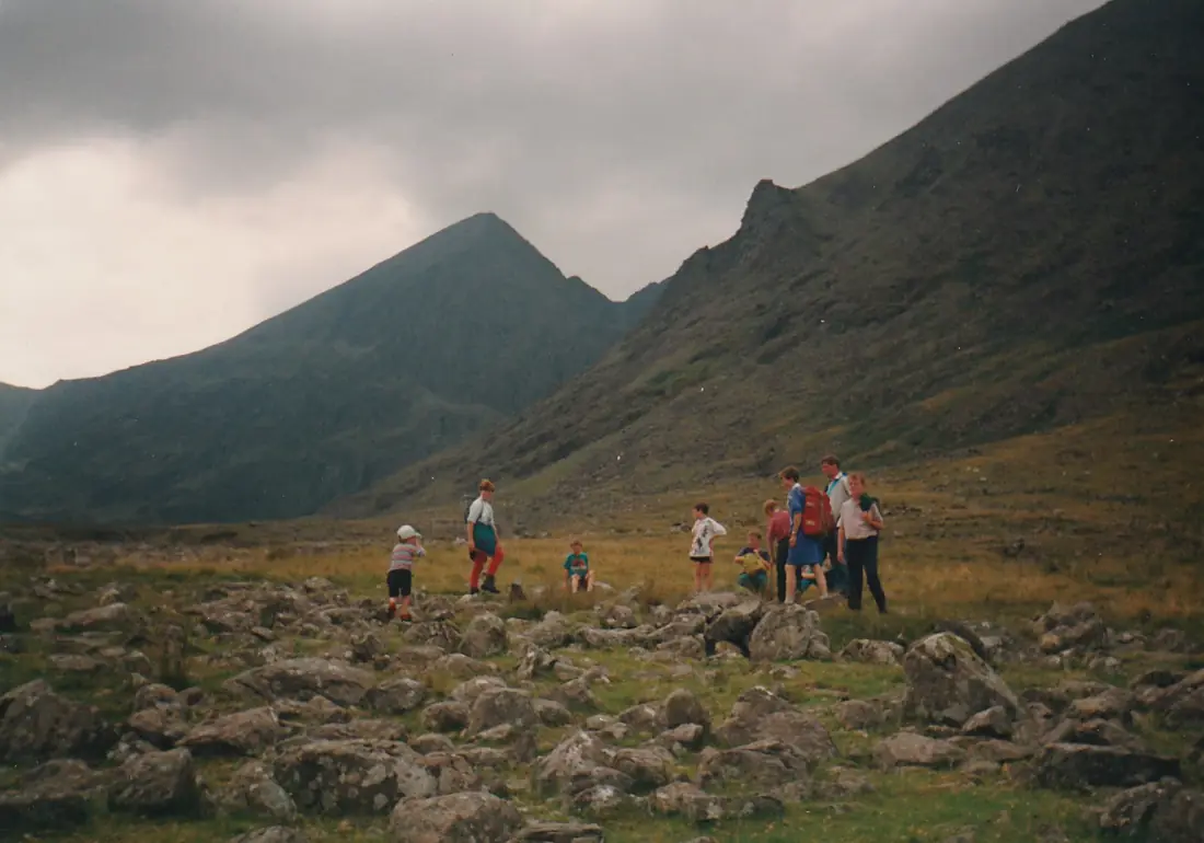 Carrauntoohil, Co Kerry, Ireland. ascent of Carrauntoohil