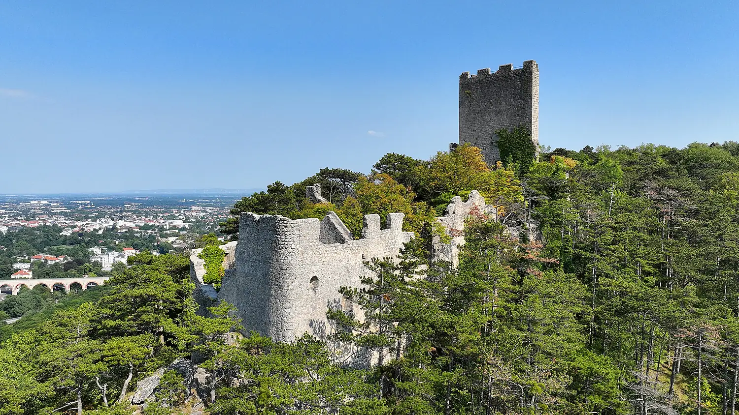 Baden - Burgruine Rauheneck (d)