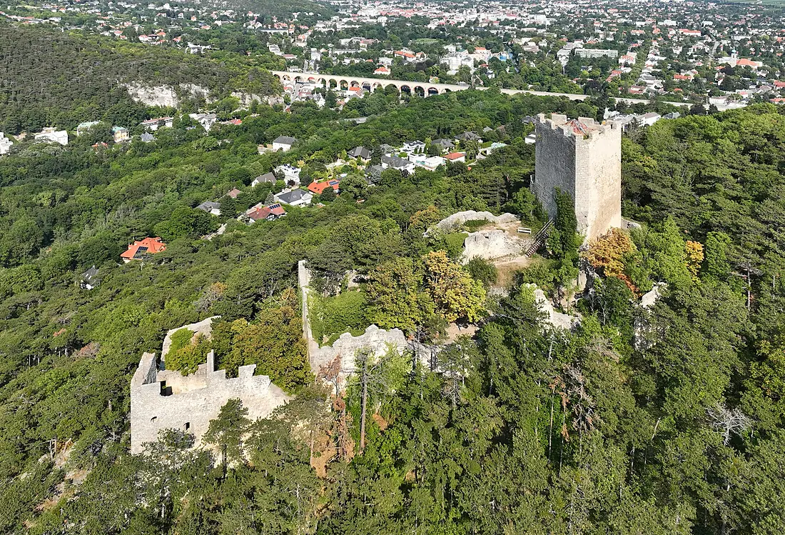 Baden - Burgruine Rauheneck (e)