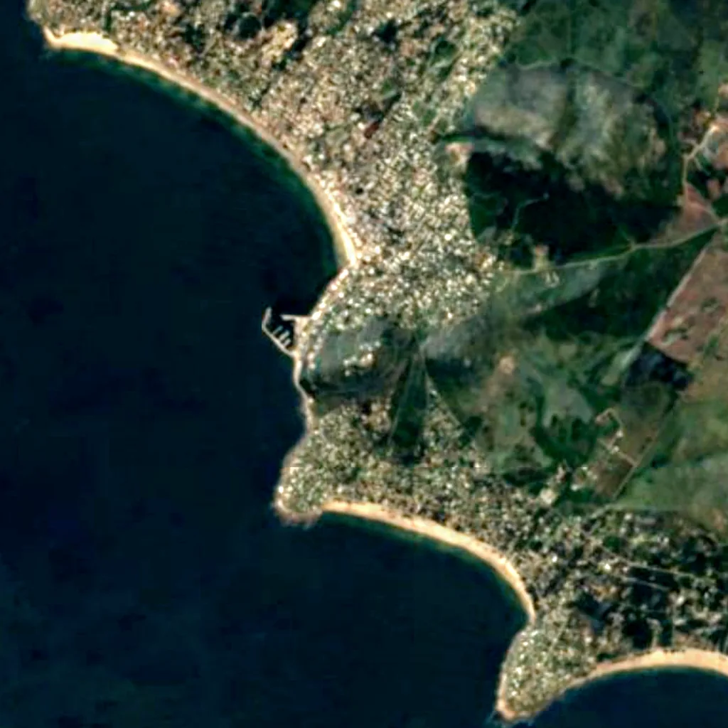Cerro San Antonio seen from above (Sentinel-2)