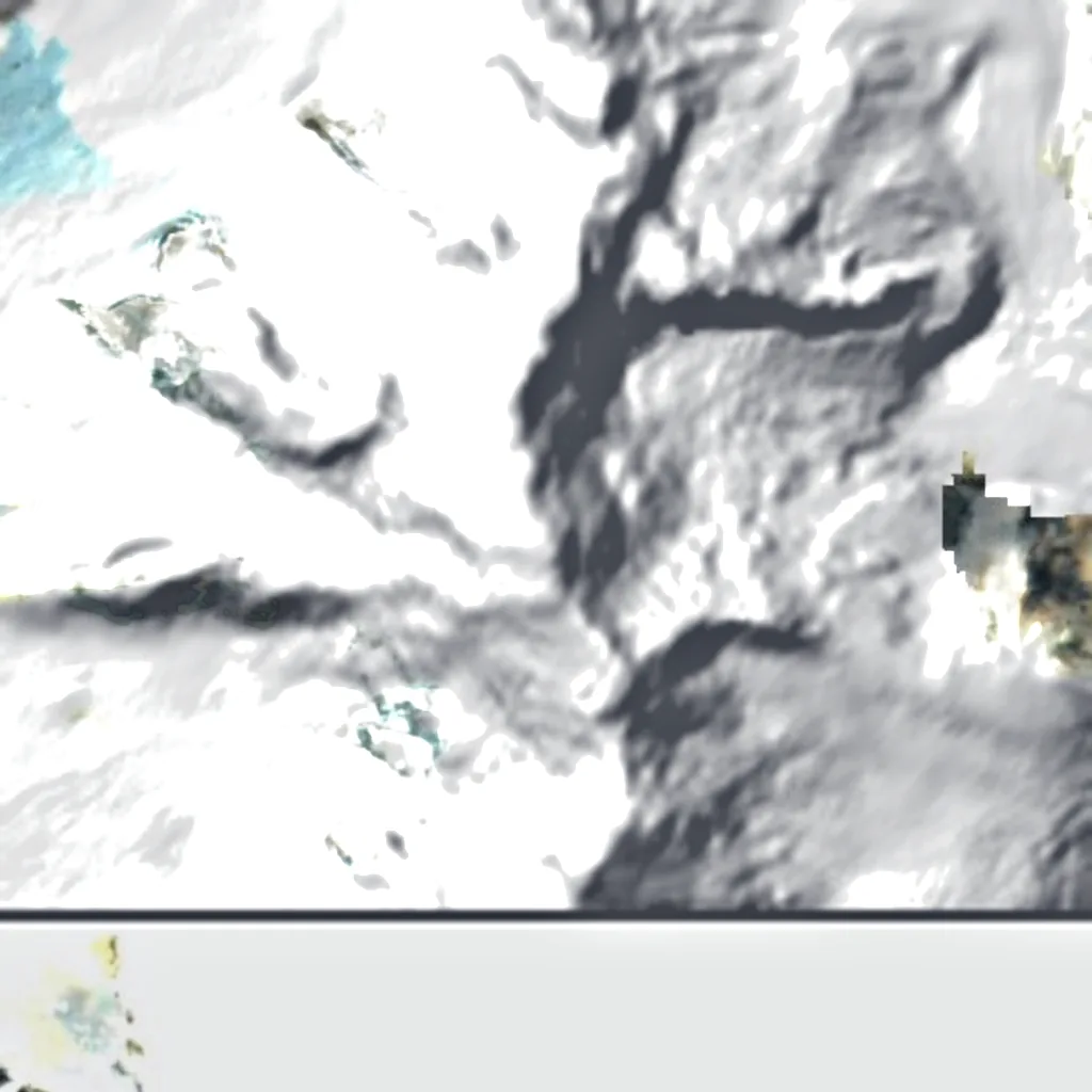 Cerro Torre seen from above (Sentinel-2)