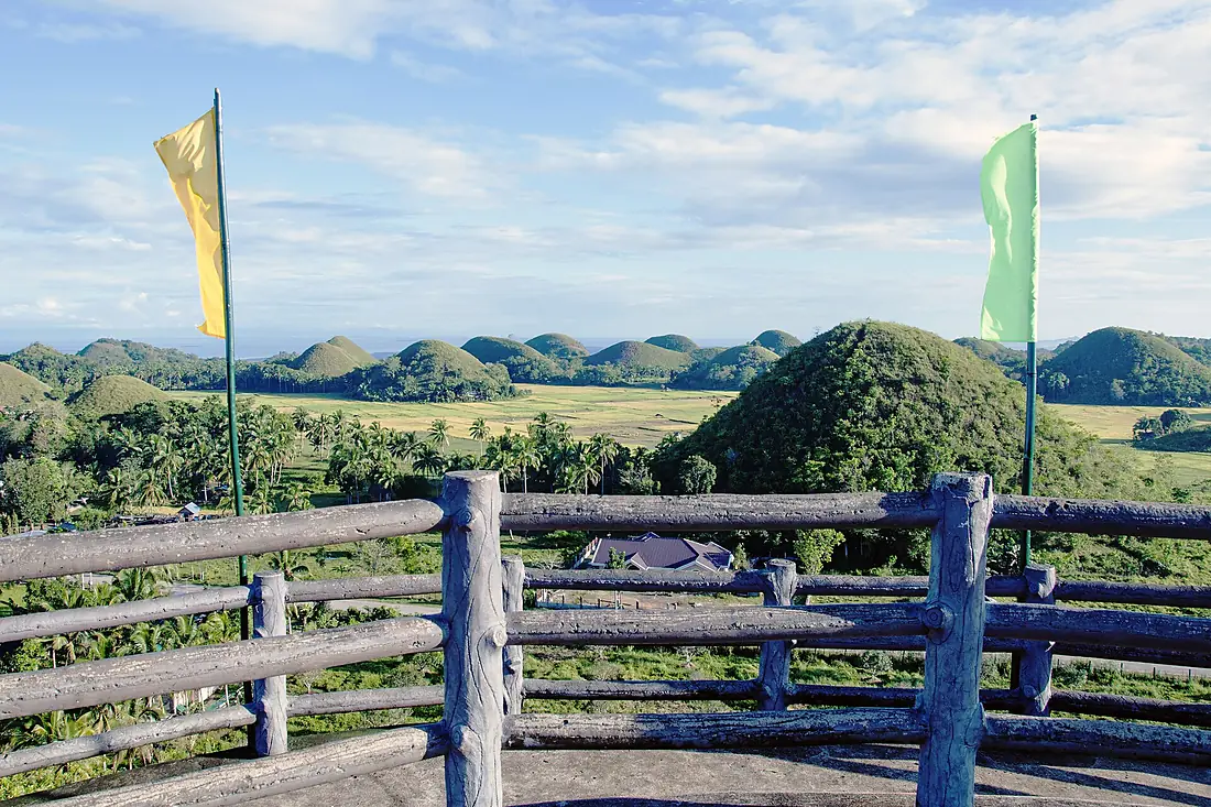 Chocolate Hills from Sagbayan Peak