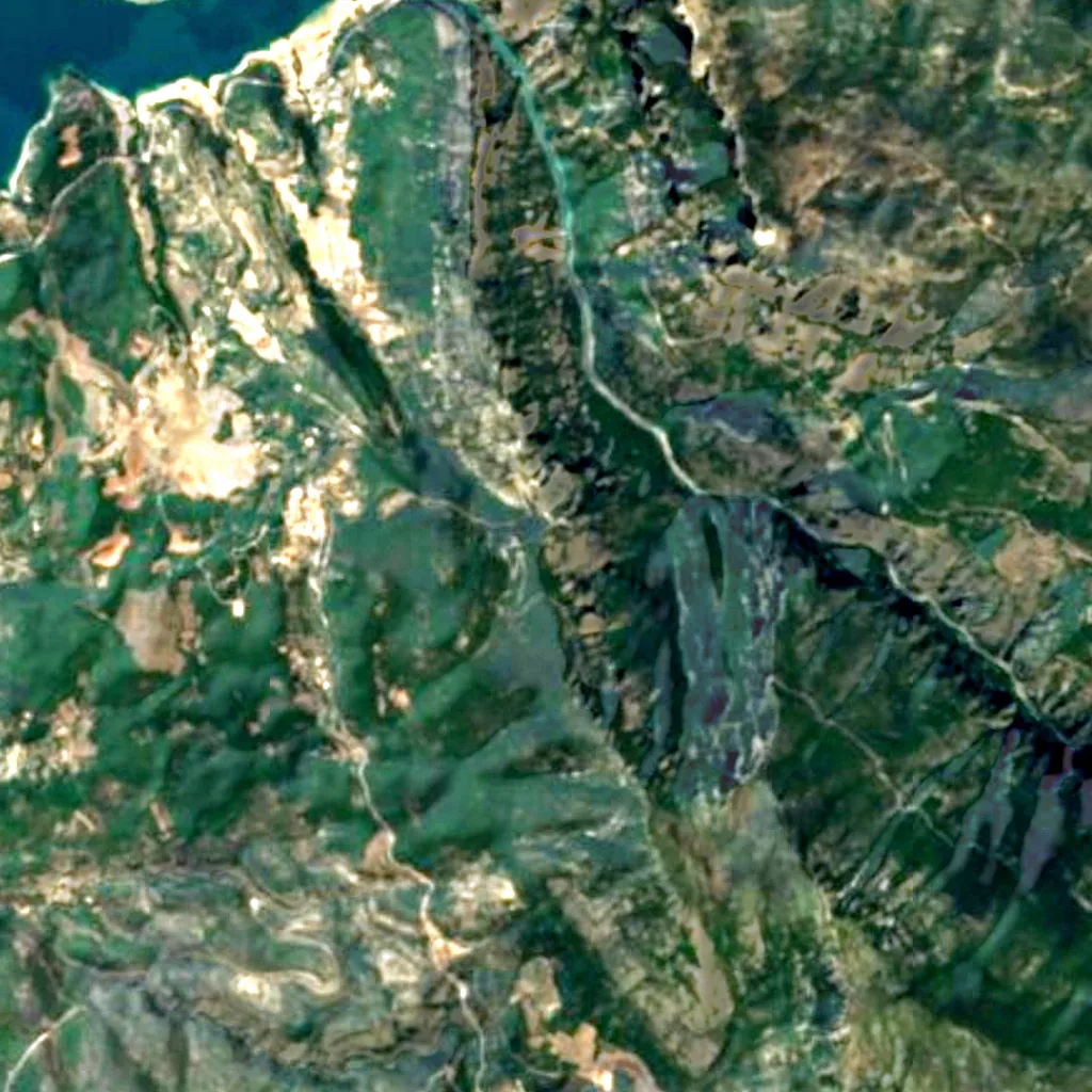 Col d'Illoire seen from above (Sentinel-2)