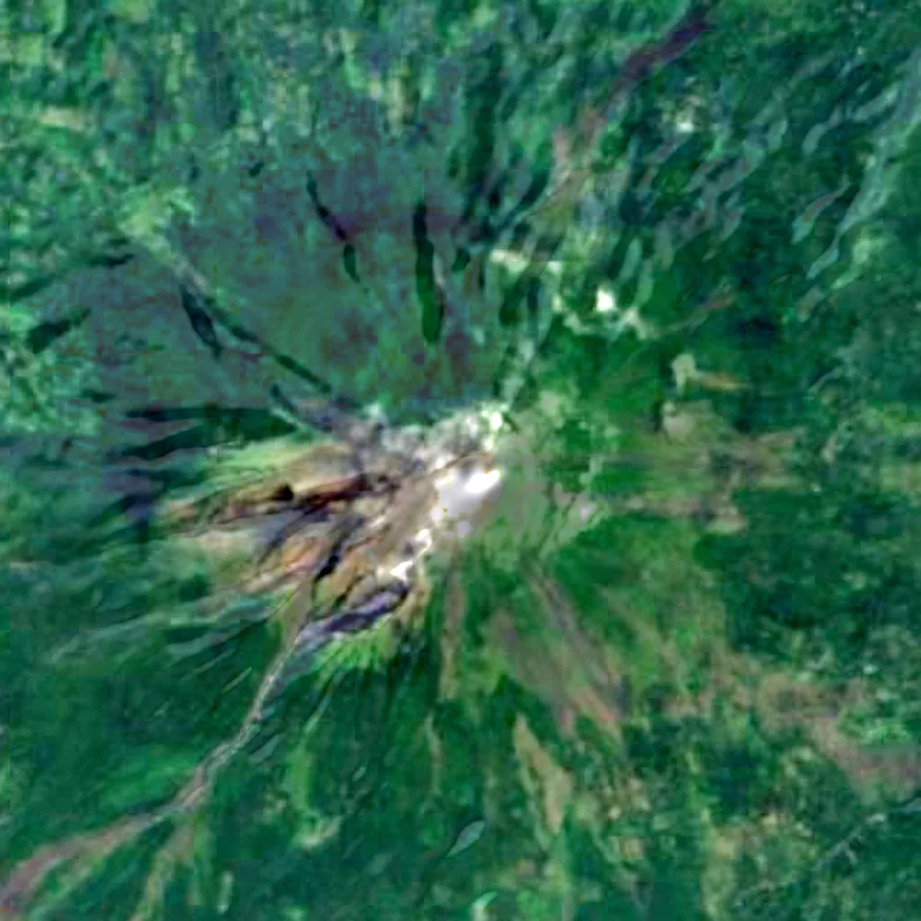 Concepción seen from above (Sentinel-2)