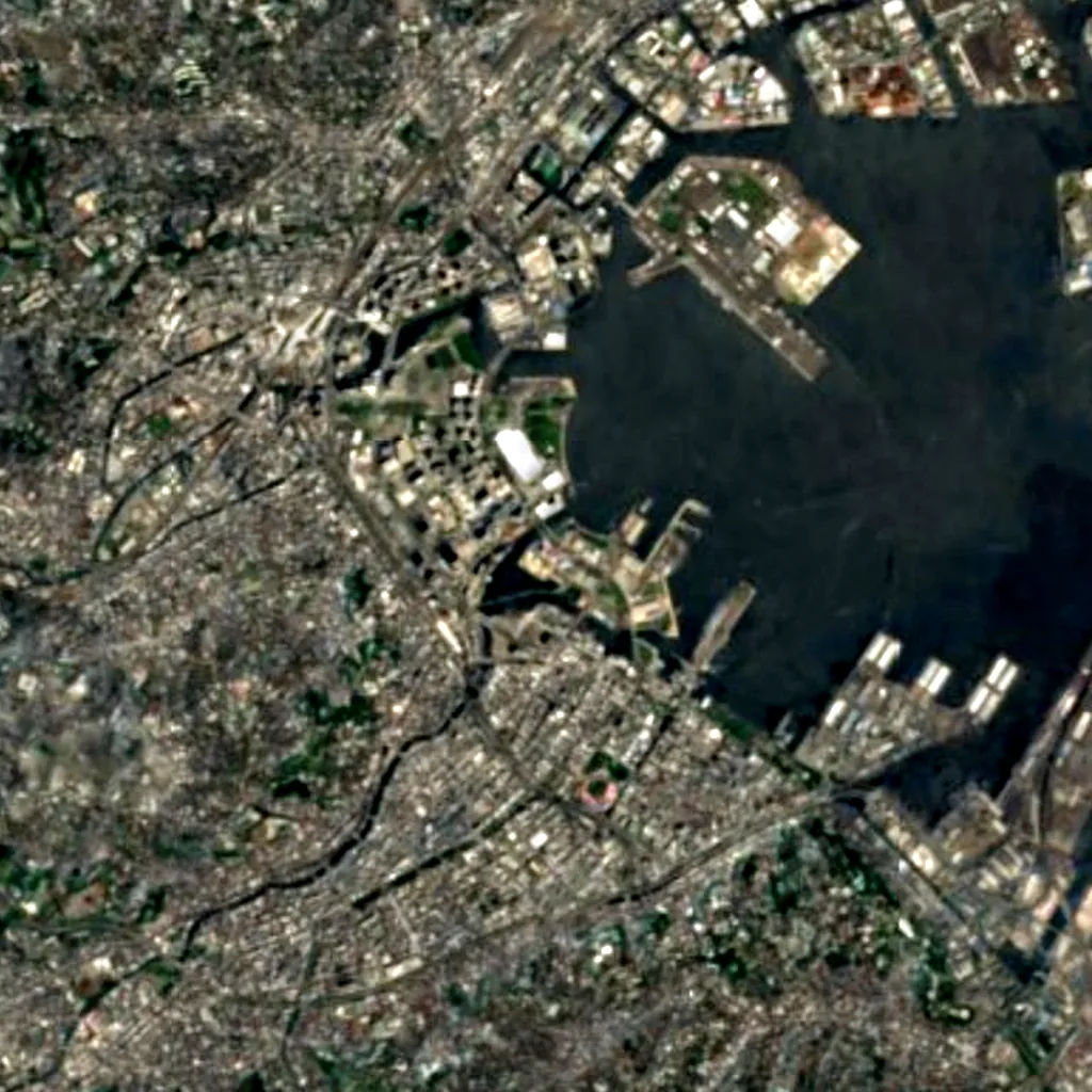 Cosmo Clock 21 seen from above (Sentinel-2)