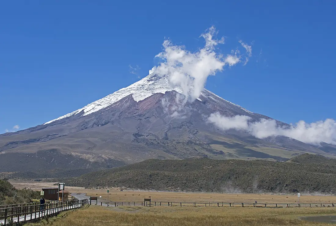 Cotopaxi National Park Cotopaxi seen from the trail around Laguna de Limpiopungo 01