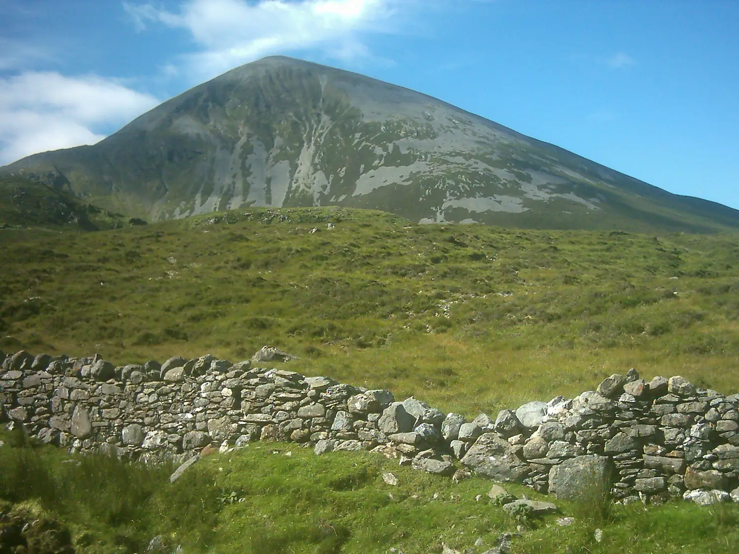 Wall under Croagh Patrick