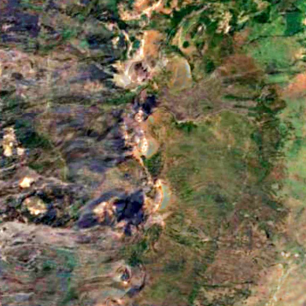 Cumbre Vieja seen from above (Sentinel-2)