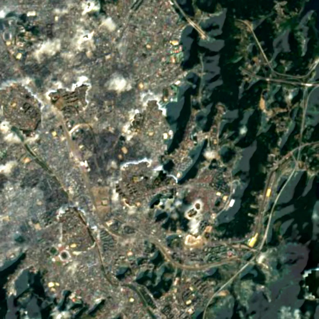 Daedong Sky Park seen from above (Sentinel-2)