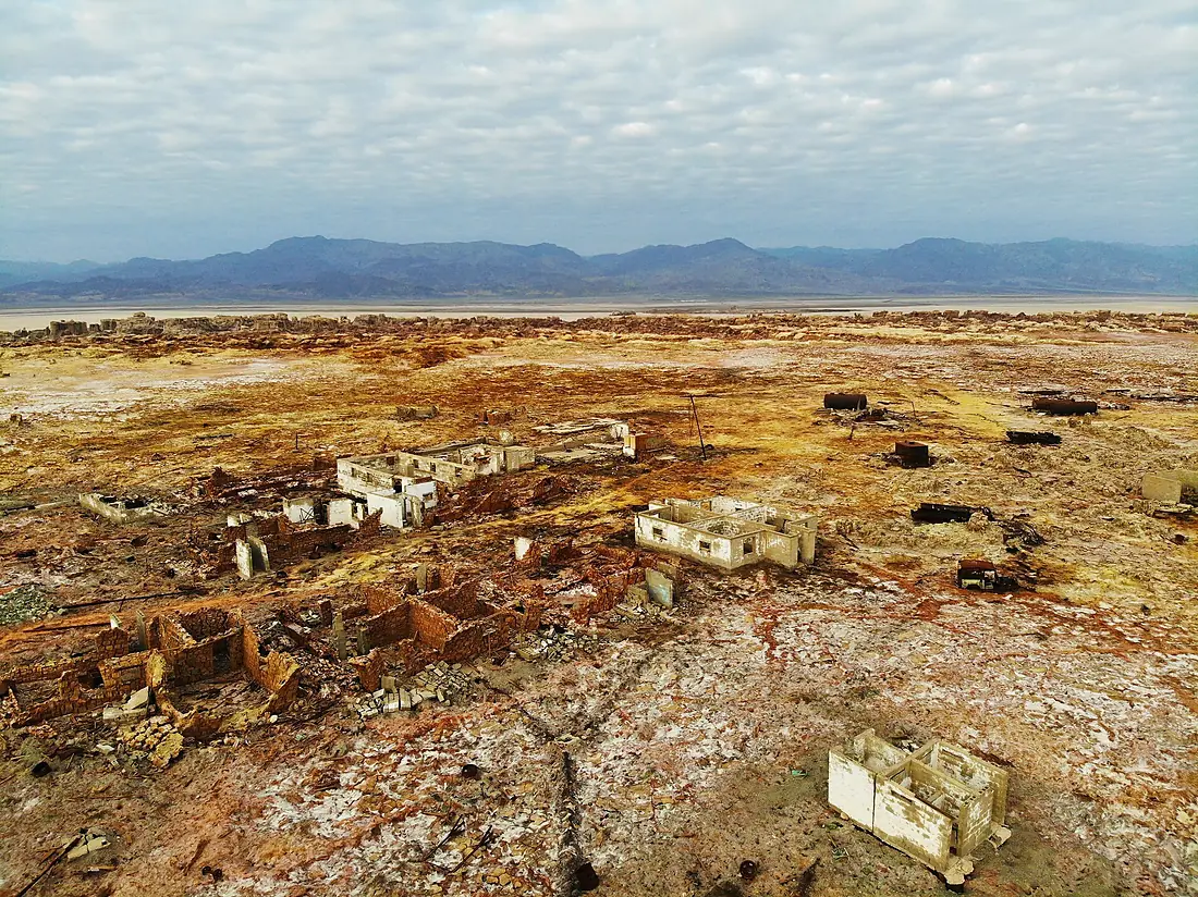 Ruins of Dallol, Ethiopia
