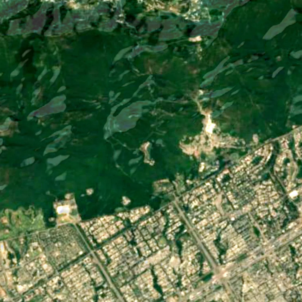 Daman-e-Koh seen from above (Sentinel-2)