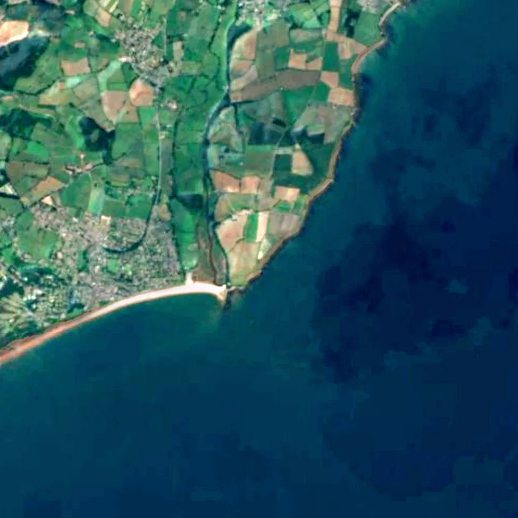 Danger Point seen from above (Sentinel-2)