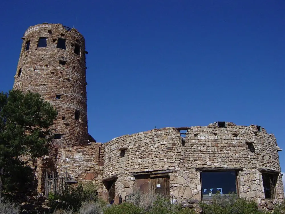 Desert View Tower at the Grand Canyon