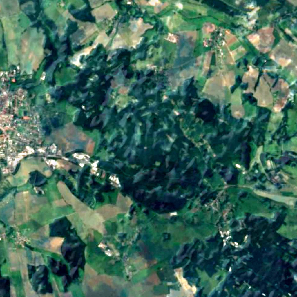 Devil's Table seen from above (Sentinel-2)