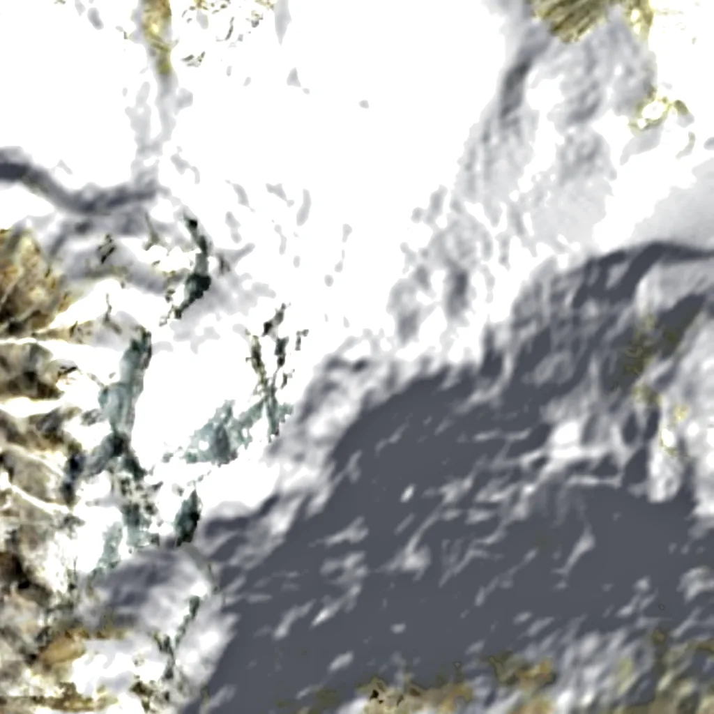 Dhaulagiri seen from above (Sentinel-2)