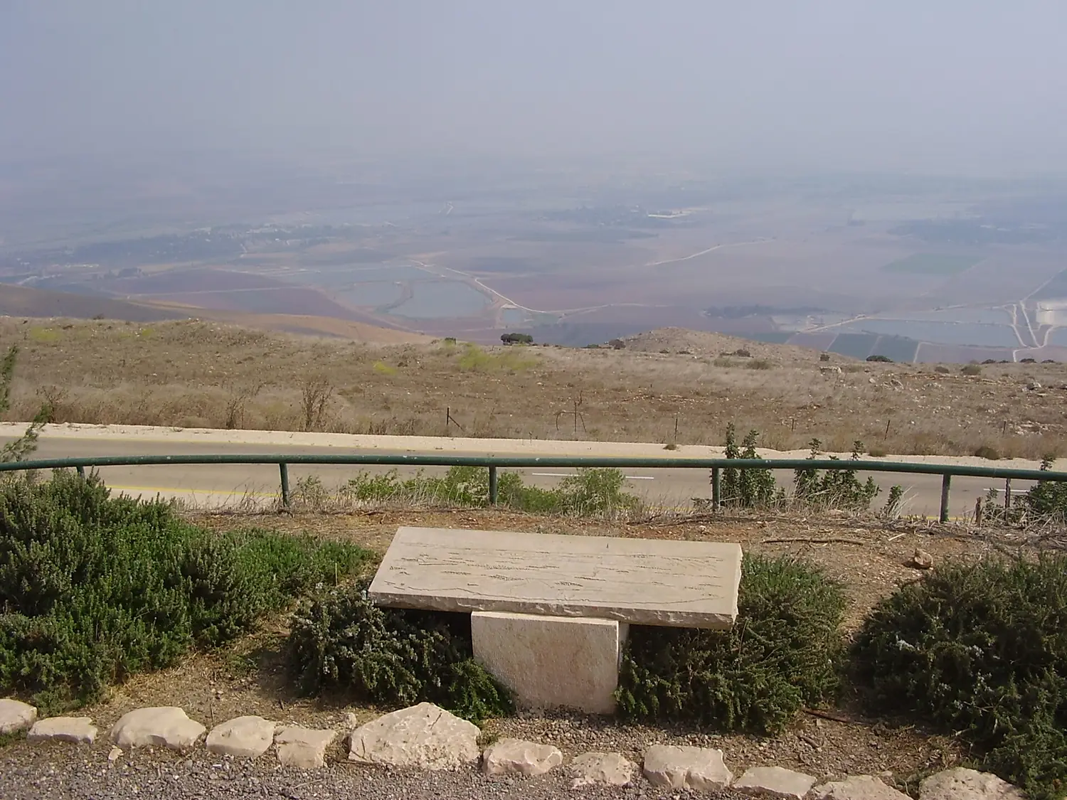 Dov and Eran Shamir lookout