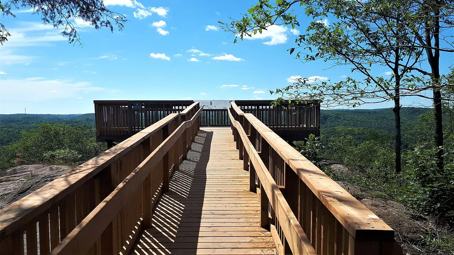 Viewing platform in Eagle's Nest Park-Bancroft-Ontario-20210901