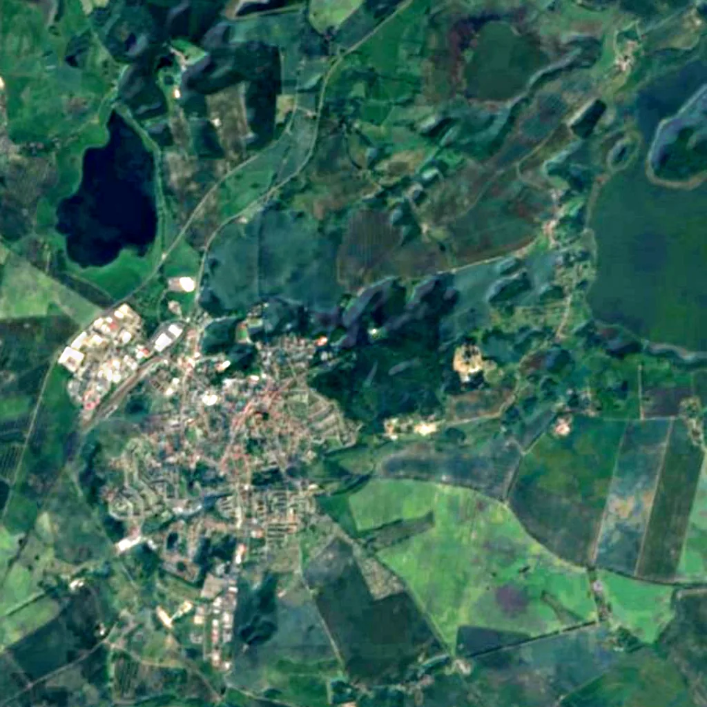 Ernst Moritz Arndt Tower seen from above (Sentinel-2)