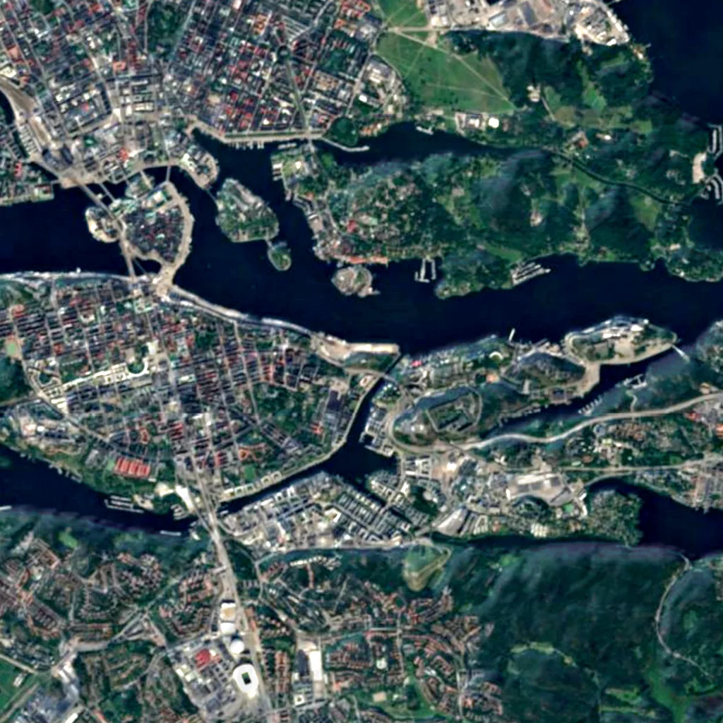 Fåfängan von oben gesehen (Sentinel-2)