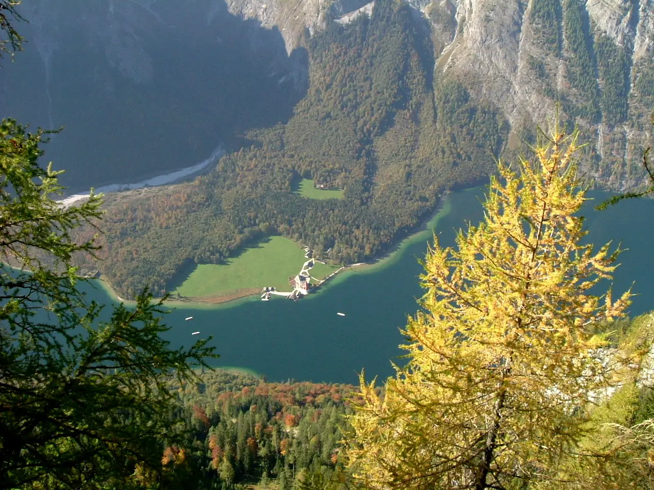 Feuerpalven Blick auf den Königssee 2