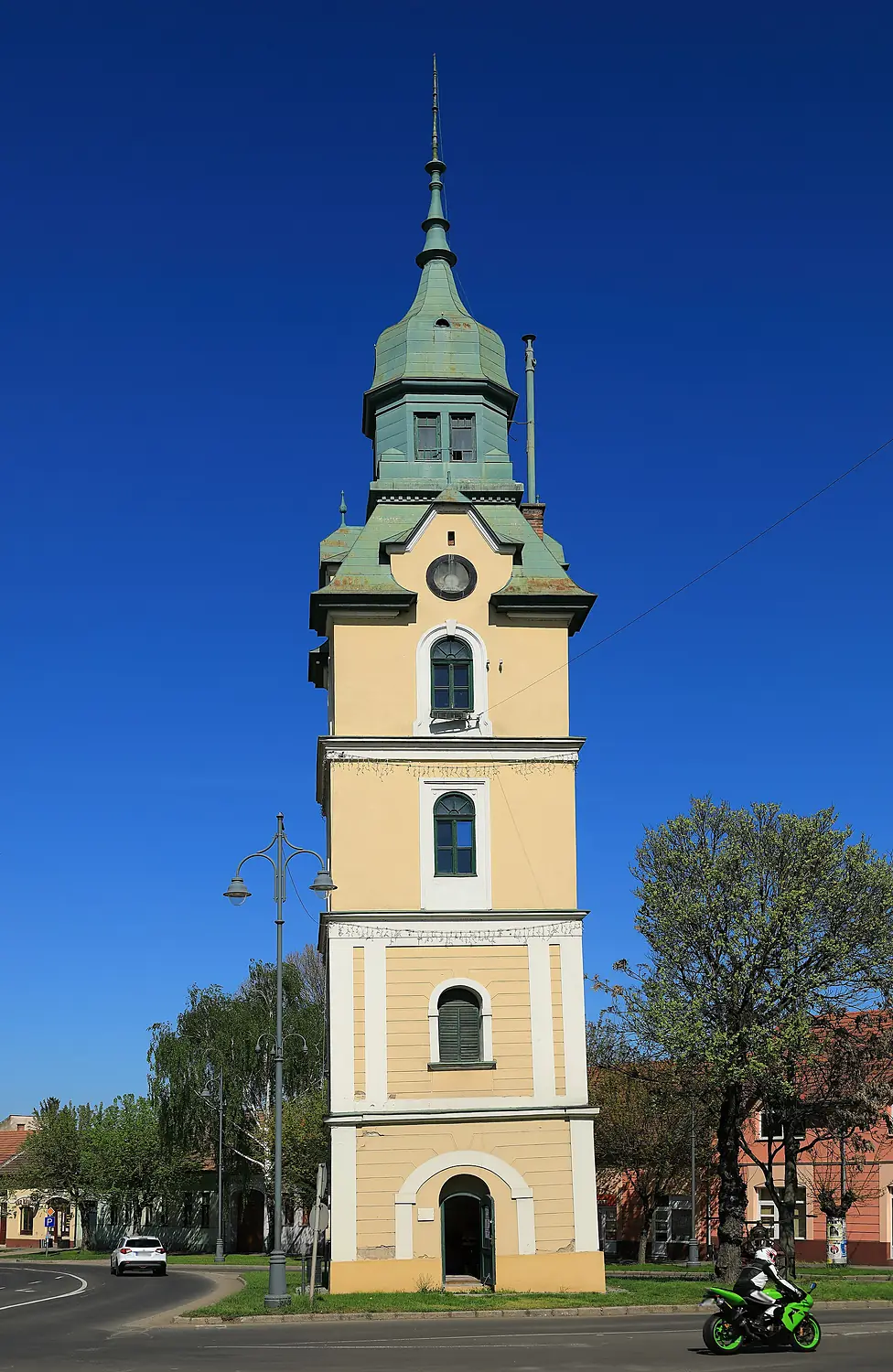 Leaning Tower Szécsény Hungary