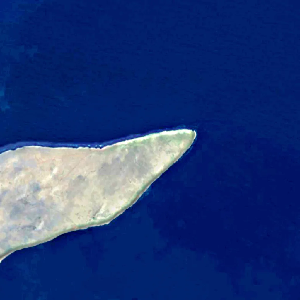 Fontur seen from above (Sentinel-2)