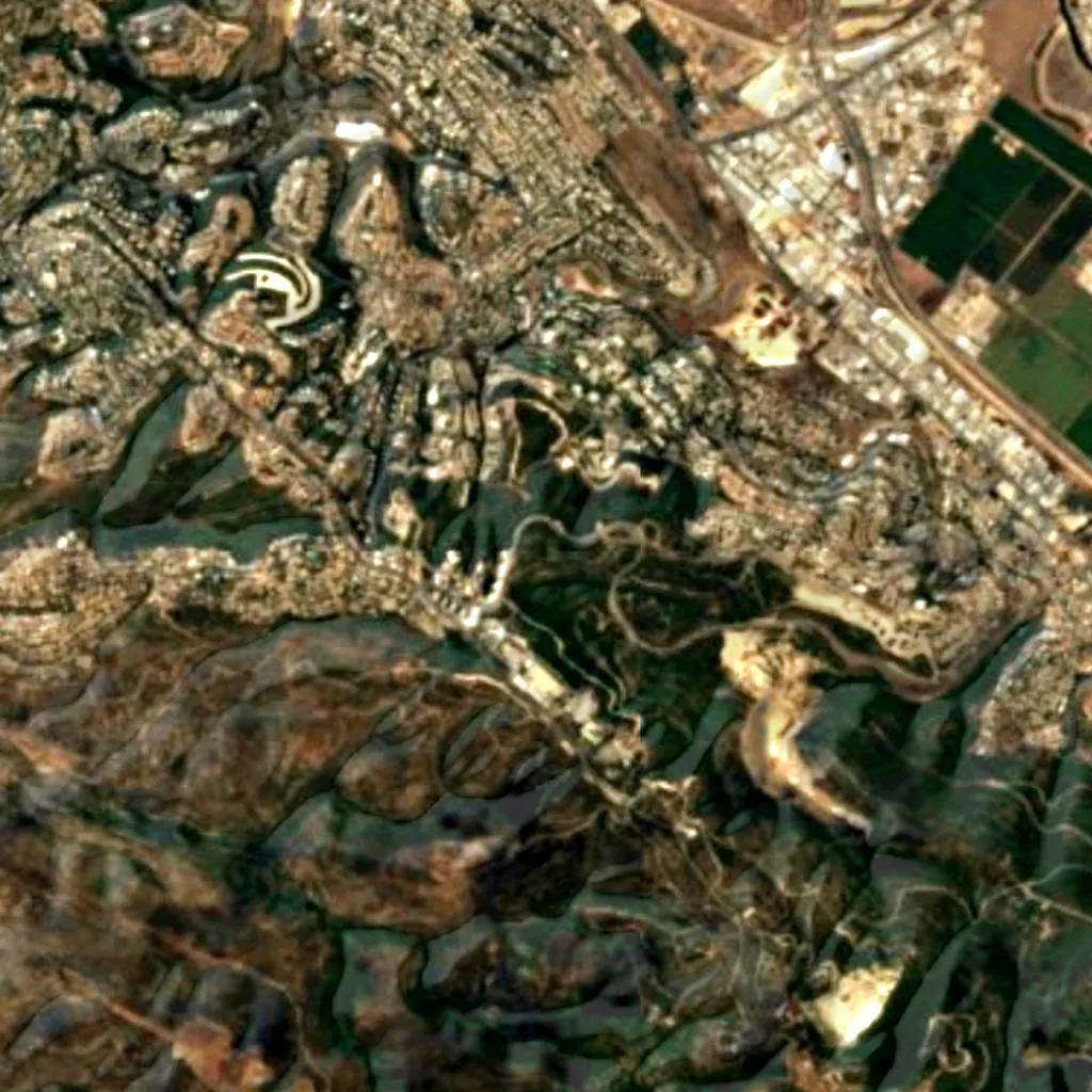 Galit Overlook seen from above (Sentinel-2)