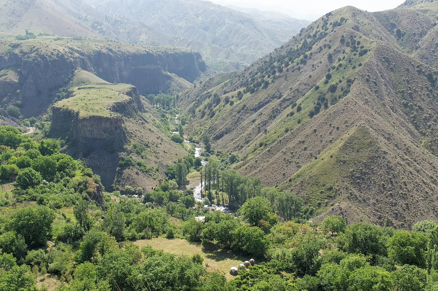 Garni Canyon, Azat River Valley, Armenia