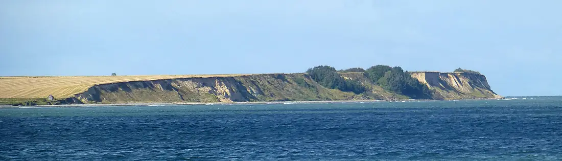 Gjerrild Klint fra syd