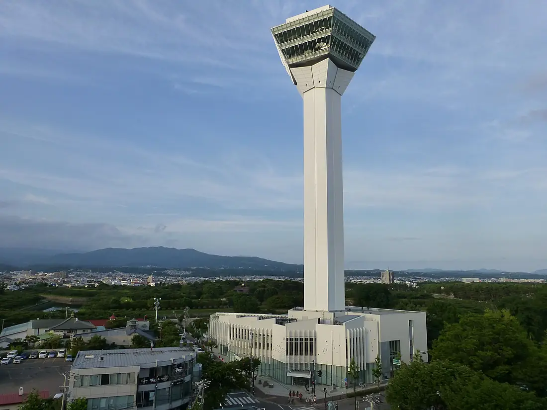 Goryo-kaku tower (五稜郭タワー) Hakodate Hokkaido Japan - panoramio