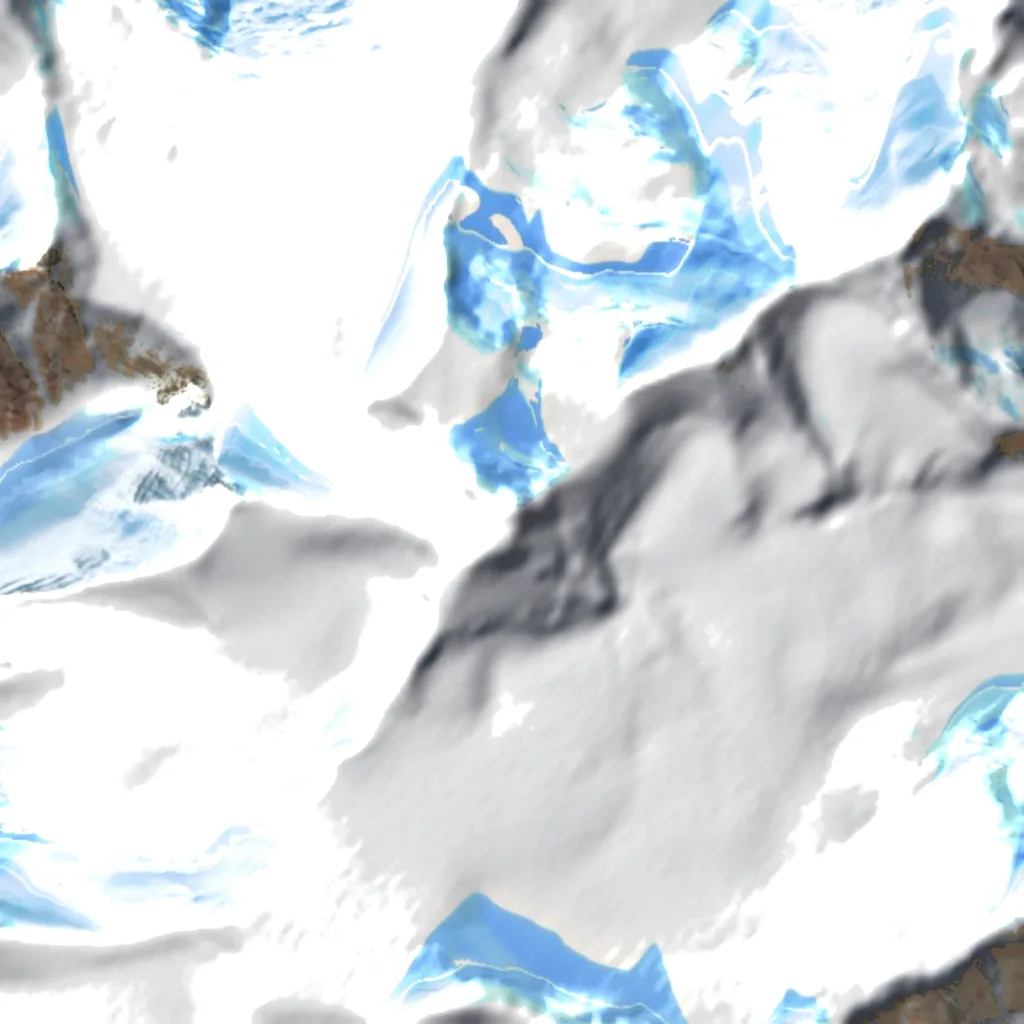 Gunnbjørn Fjeld seen from above (Sentinel-2)