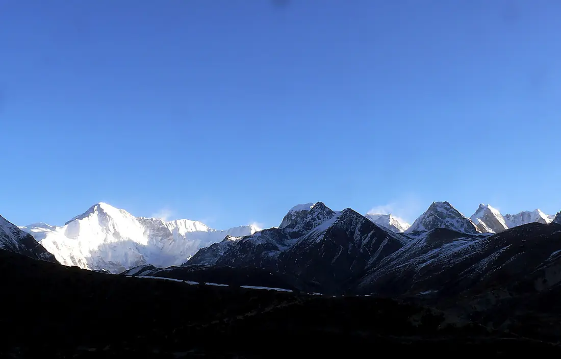 Cho Oyu Tenzing Gyachung Kang Hungchhi From Macheramo